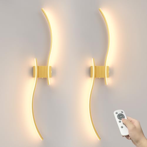 Battery Operated Wall Sconces Set of Two (2 Count)