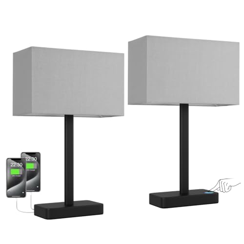 Touch Lamps for Bedroom (2 Count)