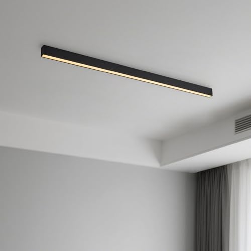 Black ceiling light LED
