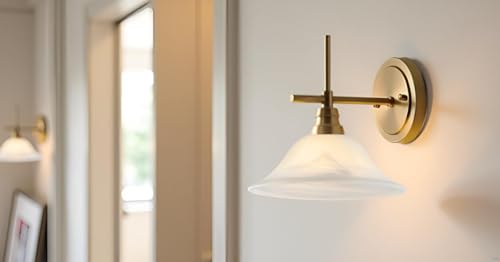 23517-11, Alabaster Replacement Glass Shade for Medium Base Socket Torchiere Lamp, Swag Lamp and Pendant & Island Fixture, 12-1/4" Diameter x 4-3/4" Height