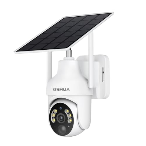 2K Solar Security Camera Wireless Outdoor