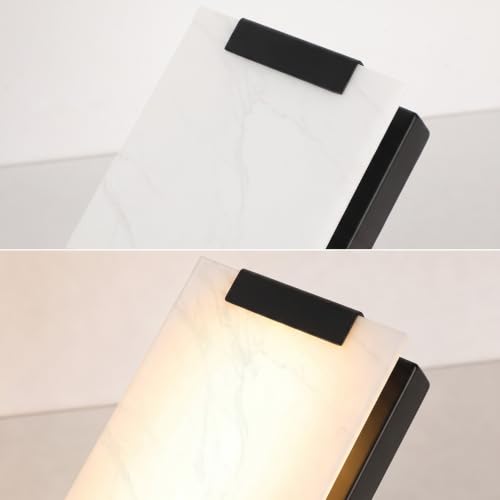 Hardwired Modern Black LED Wall Sconces Indoor Wall Light Fixtures (2 Count)