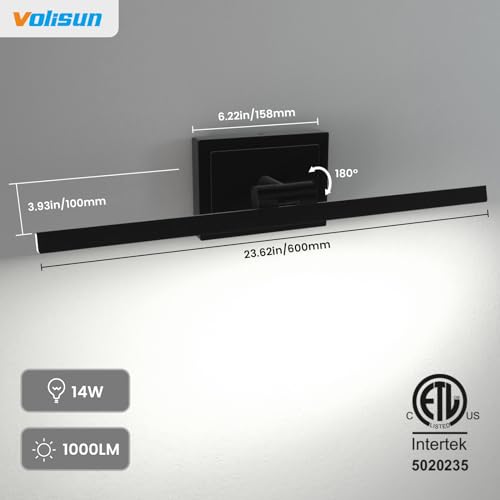 Modern Bathroom Vanity Light 24 inch