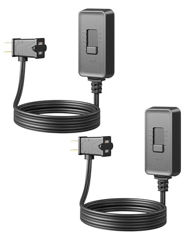 2 Pack Plug in Dimmer Switch for Lamp (2 Count)