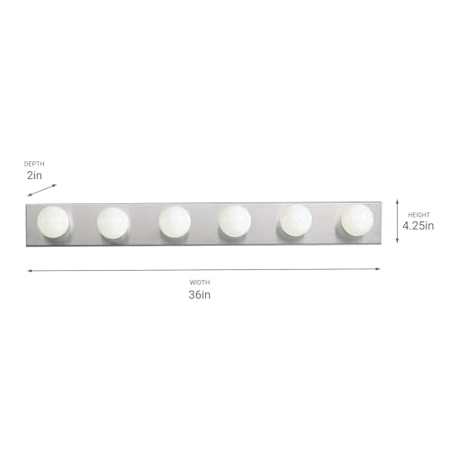 6 Light Bathroom Vanity Light