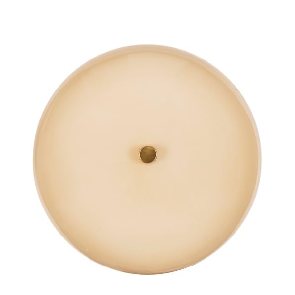 Modern Gold Metal Columnar Table Lamp with Dome