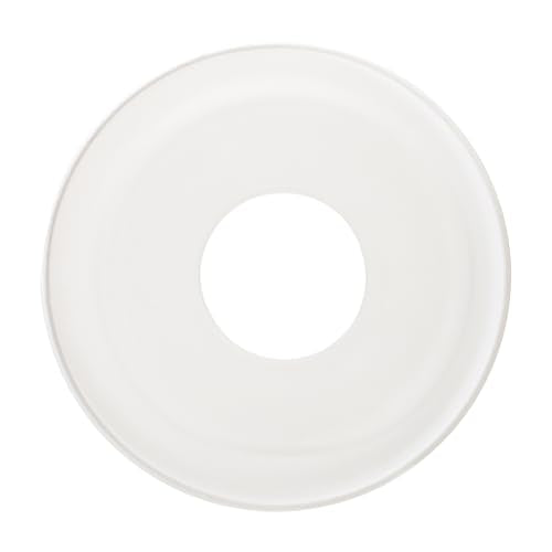 6 Pack White Frosted Glass Shades Replacement (6 Count)