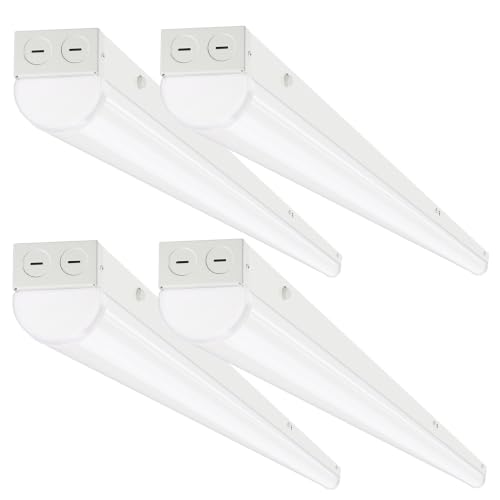 8FT LED Linear Light Fixture 4 Pack (4 Count)