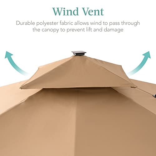 10x10ft Cantilever Patio Umbrella w