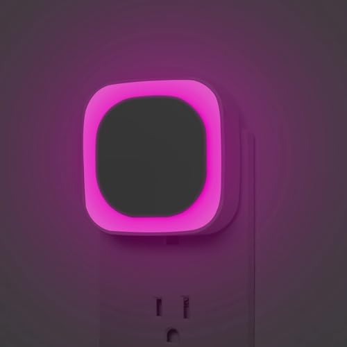 2 Pack Pink Night Light Plug into Wall (2 Count)