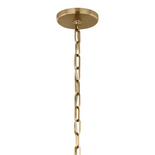 Etcher 13" 1 Light Updated Traditional Pendant with Satin Etched White Glass Diffuser in Greige and Champagne Bronze