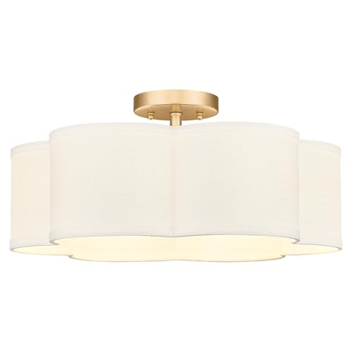 Gold Semi Flush Mount Ceiling Lights