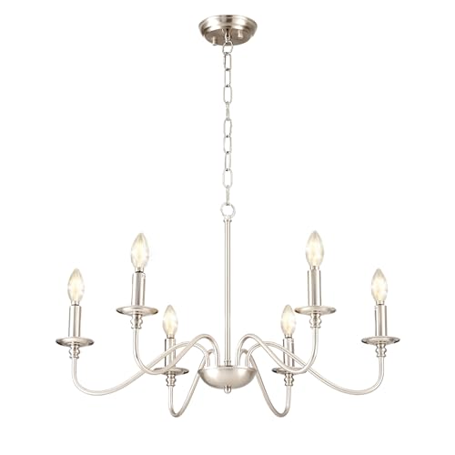 Modern Chandelier for Dining Room (6 Count)