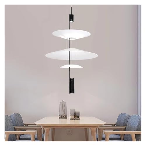 Nordic Acrylic LED Pendant Lights Umbrella Shape Chandelier Spain Art Designer Hanging Light Fixtures for Living Room Restaurant