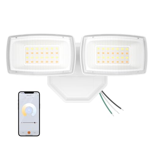 32W Smart Flood Lights Outdoor (White)