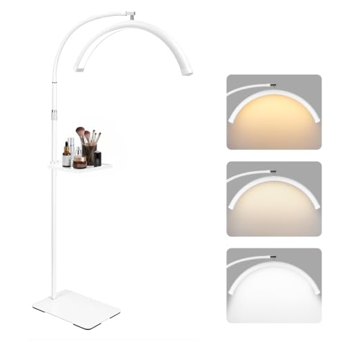 Half Moon Lash Light with Tool Tray for Eyelash Extensions