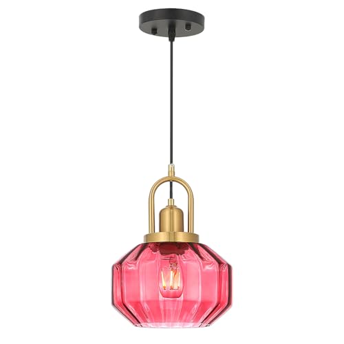9in Mid Century Modern Pendant Light