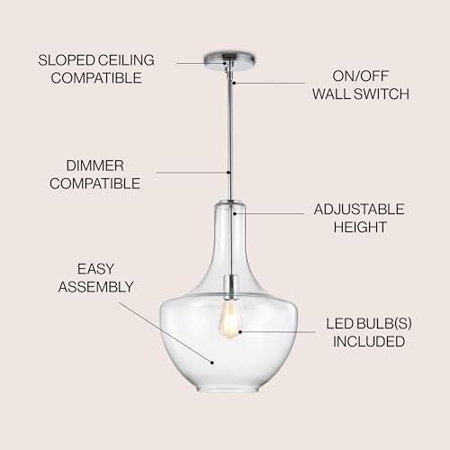 Watts Schoolhouse 13.25" Pendant Light