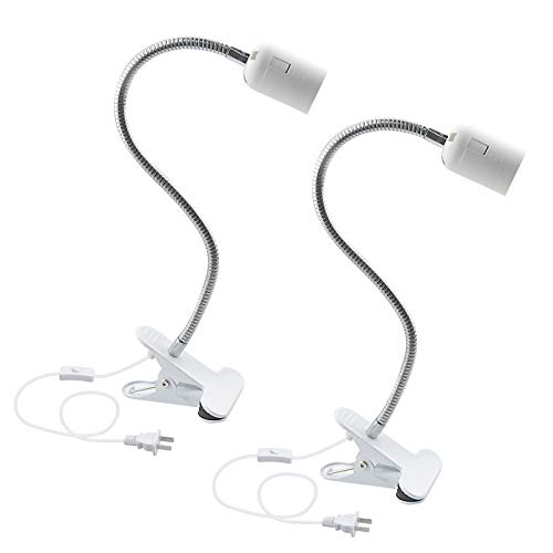 E26 Clamp Lamp Fixture (2 Count)