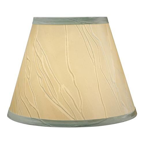 32430A Transitional Hardback Empire Shape Spider Construction Lamp Shade in Light Green