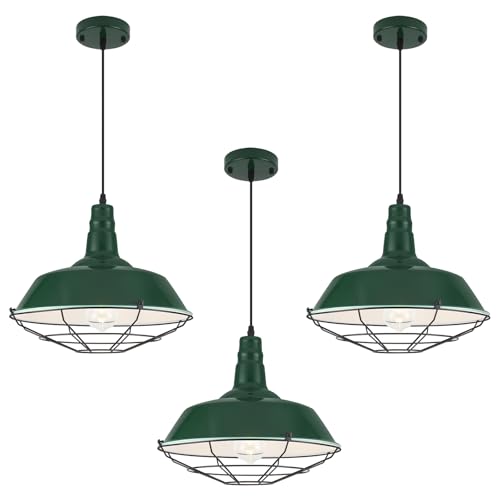 Green Oversize Pendant Light