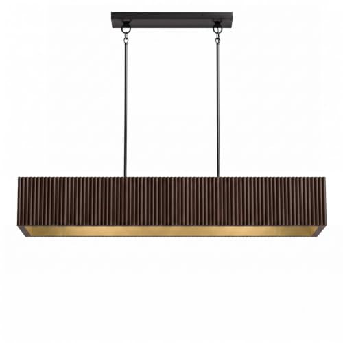 Walnut Wood Chandelier Rustic
