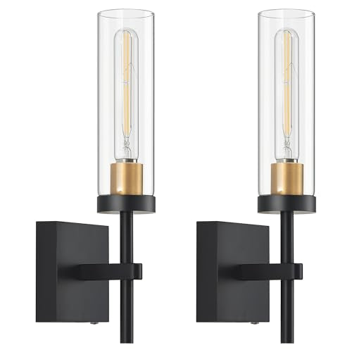Wireless Wall Sconces with Remote Control (2 Count)