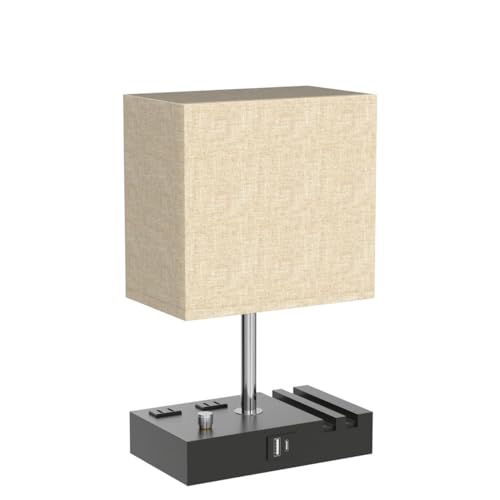 Beige Table Lamp for Bedroom