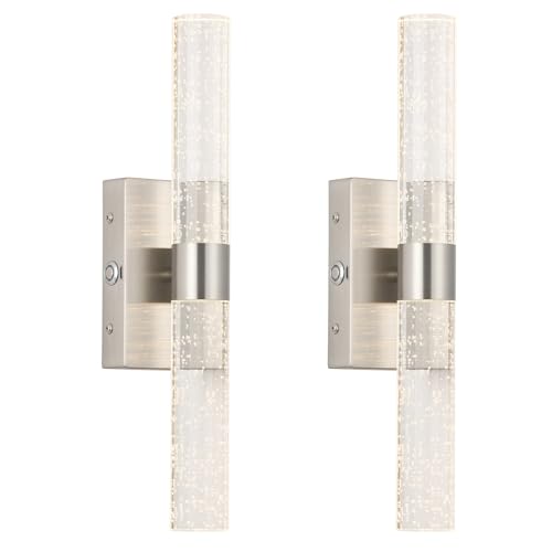 Battery Operated Wall Sconces Set of 2 (2 Count)