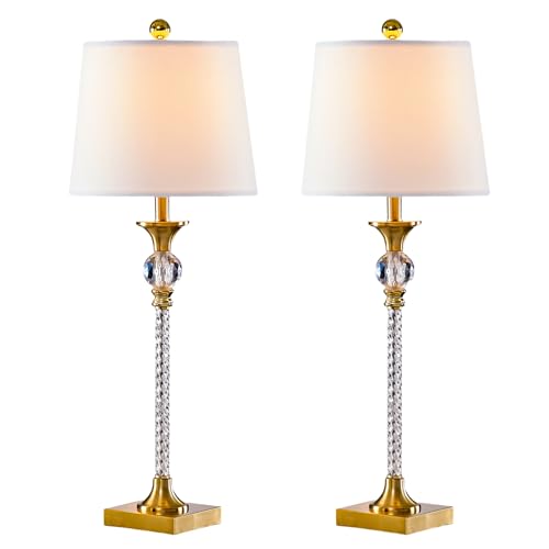 Crystal Buffet Table Lamps Set of 2 (2 Count)