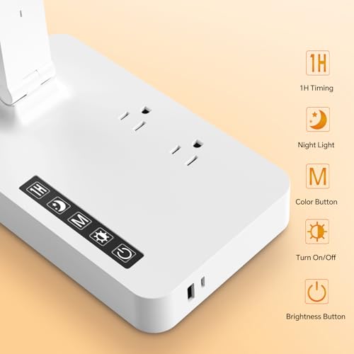 Desk Lamp with USB Charging Port