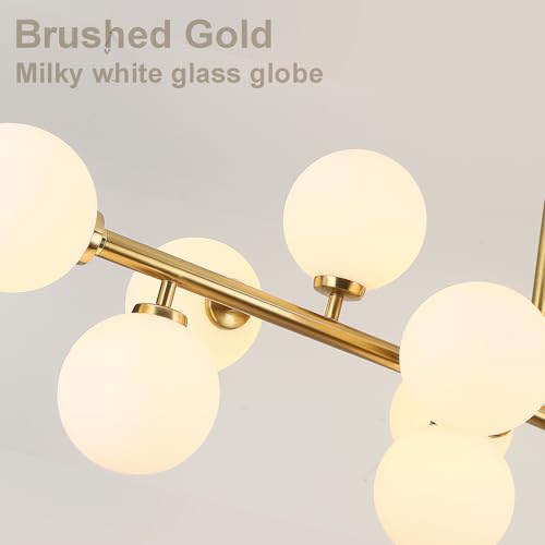 Mid Century Modern Chandelier 55in Kitchen Pendant Light