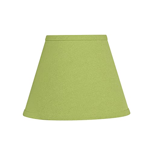58905A Transitional Hardback Empire Shape UNO Construction Lamp Shade in Lime Green