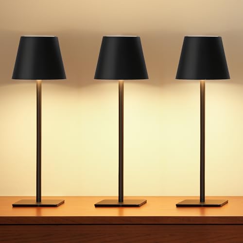 3 Pack Cordless Table Lamp (3 Count)