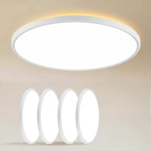 18" Flush Mount LED Ceiling Light (4 Count)