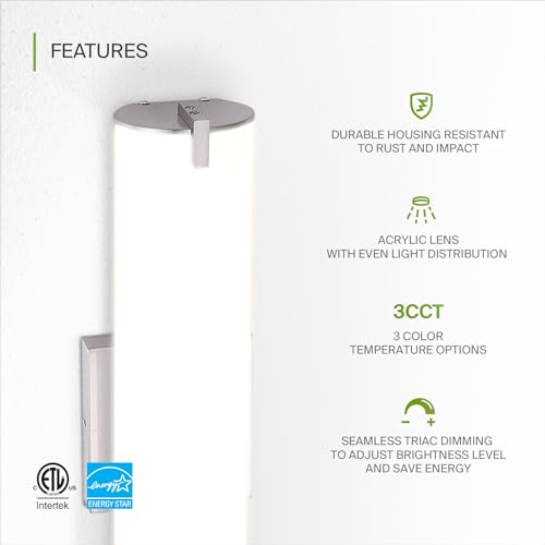 LED 24" Vanity Wall Mount Light Fixture