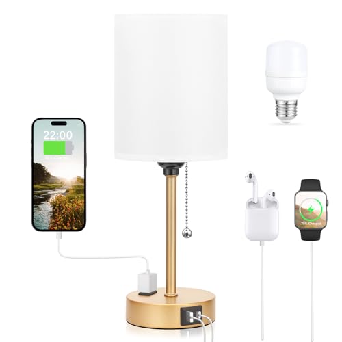 Small Bedside Lamp for Nightstand
