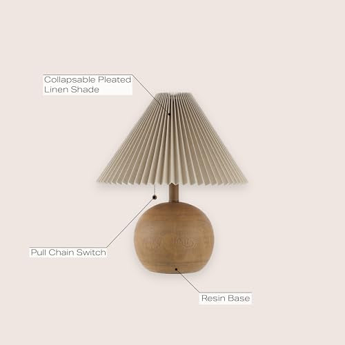 Aksel Sphere Table Lamp Coastal 17.25"