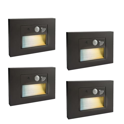 4 Pack Horizontal LED Step Lights
