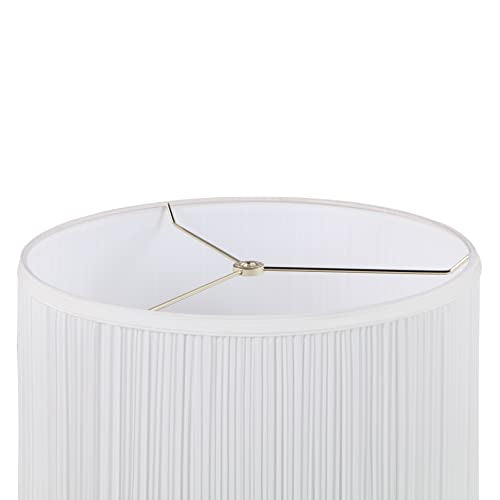 33139 Mushroom Pleated Traditional Spider Lamp Shade