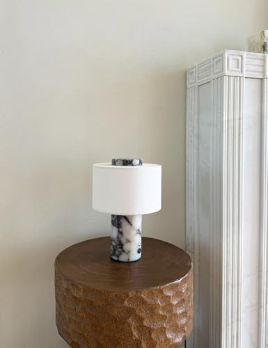 Marble Lamp Stone Table Lamps Rechargeable Modern Decorative Touch Dimmable Cordless Luxury Design Bedside Lamp for Home Decor
