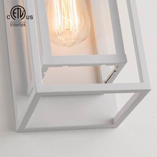 14" Modern Outdoor Porch Wall Light (2 Count)