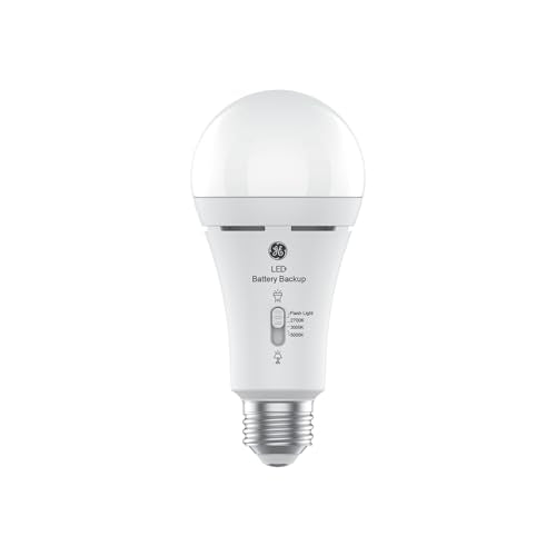 LED+ Battery Backup Emergency Light Bulbs A21 (2 Count)