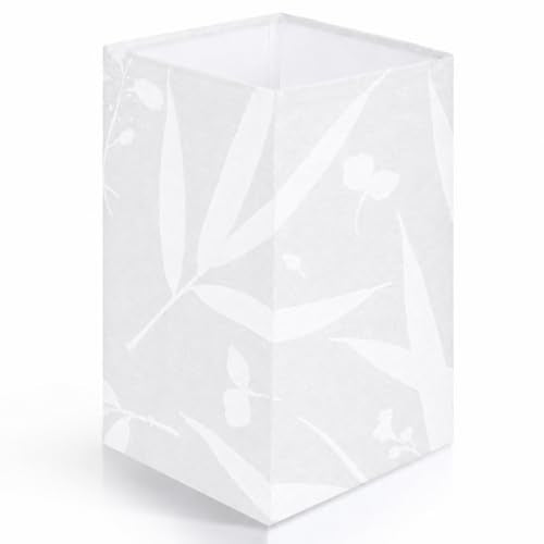 White Linen Texture Leaf