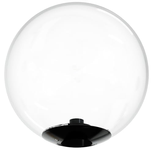 12" Clear Lamp Post Globe Fixture