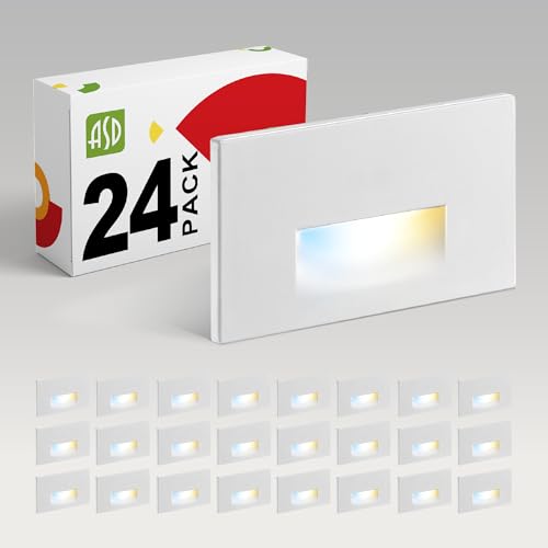 LED Recessed Step Light Fixture (24 Count)