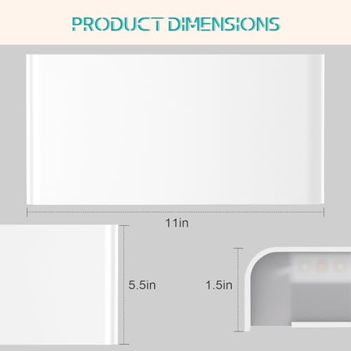 Modern Indoor 5CCT LED Wall Sconce