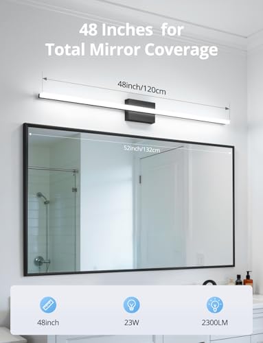 Bathroom Vanity Light Fixtures Above Mirror