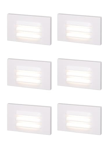 6 Pack 5CCT 120V LED Step Lights (6 Count)
