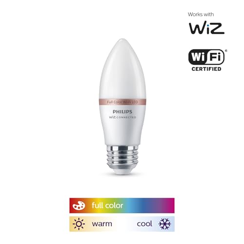 Smart 40W B12 Candle (4 Count)